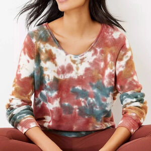 NWOT L&G Tie Dye Sweater